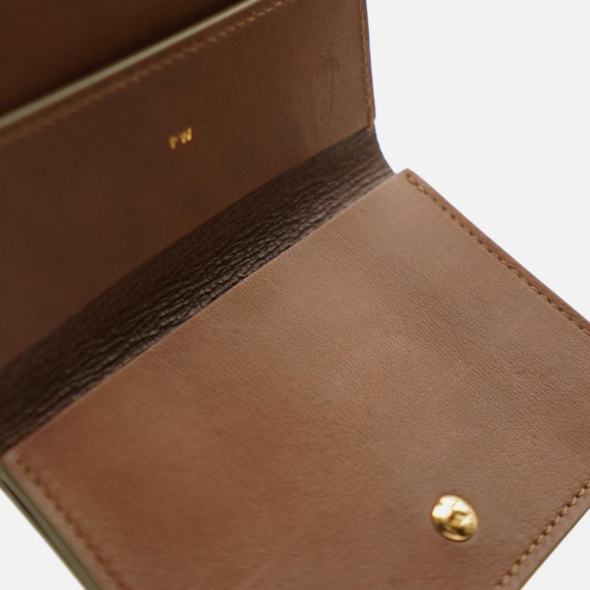 POST WALLET /AMBER×BROWN