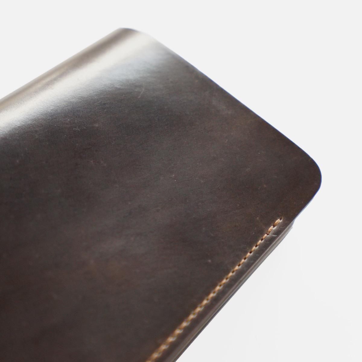 SHORT WALLET / DARK COGNAC × BROWN