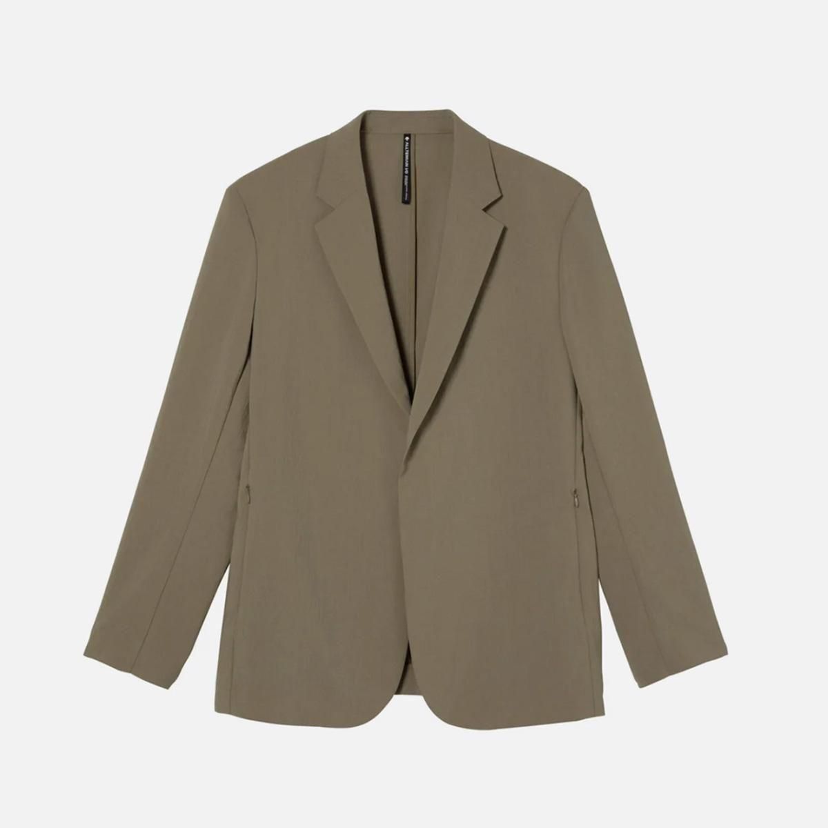 I/O LINEN-LIKE TAILORED JACKET