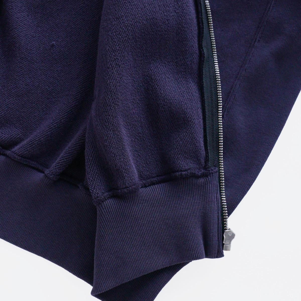 FADED SILKY TERRY RW ZIP UP PARKA