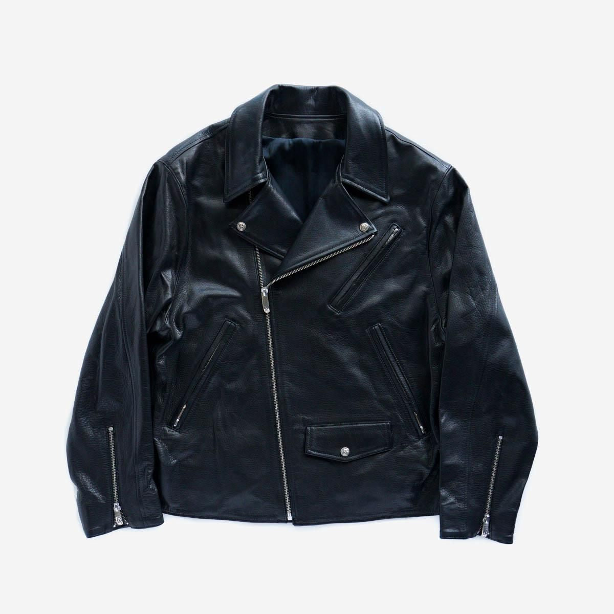 PC RIDERS JACKET W/LOVE&amp;PEACE SILVER