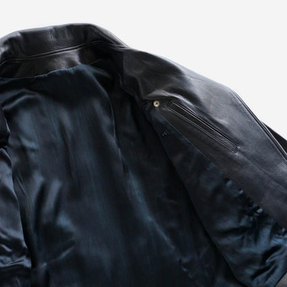 PC RIDERS JACKET W/LOVE&amp;PEACE SILVER