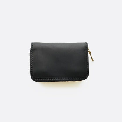 GUIDI Round Zip Bellows 3-Fold Bill