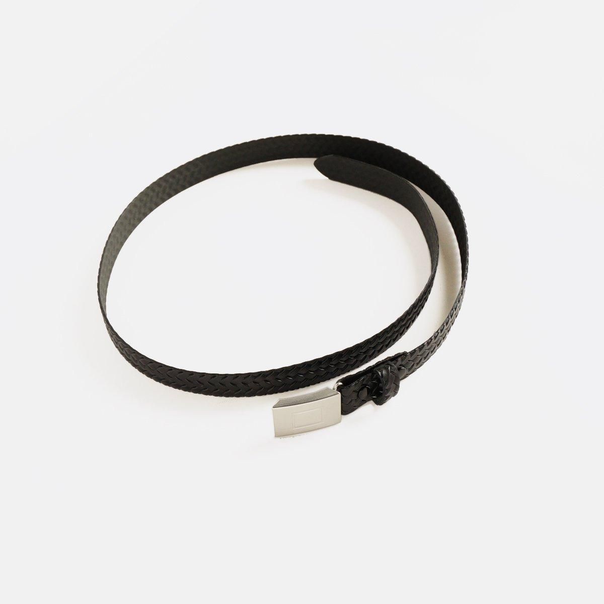 LOT.021 BASKETWEAVE PATTERN BELT