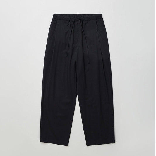 CHAMBRAY SOFT GABARDINE DRAWSTRING PANTS