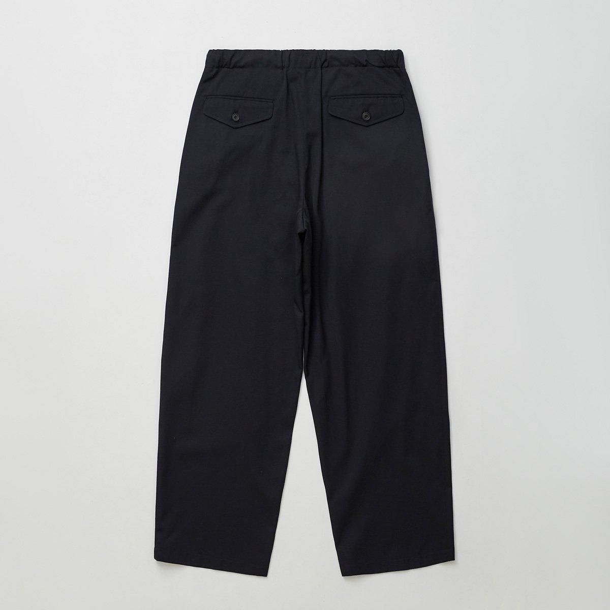CHAMBRAY SOFT GABARDINE DRAWSTRING PANTS