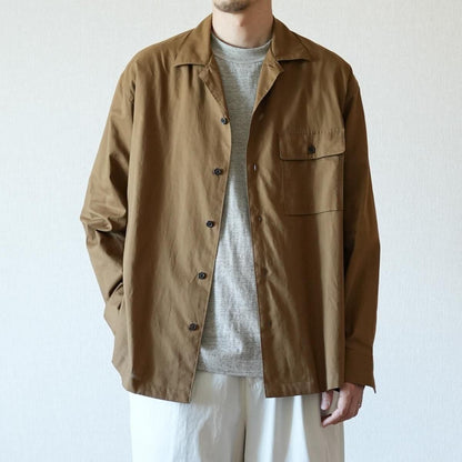 Powdery Soft Twill O/C Shirt