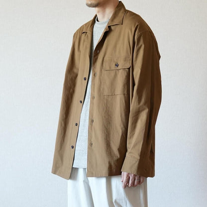 Powdery Soft Twill O/C Shirt