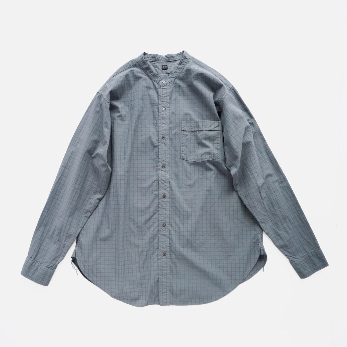 LOT.104 BAND COLLAR SHIRT