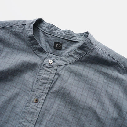 LOT.104 BAND COLLAR SHIRT