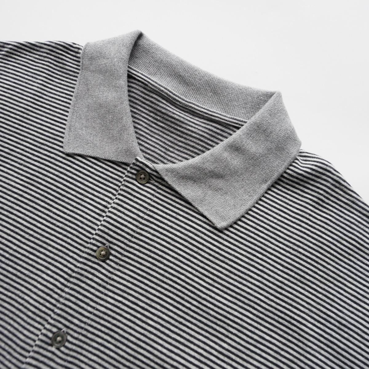 H/W BEATNIK BORDER POLO SHIRT