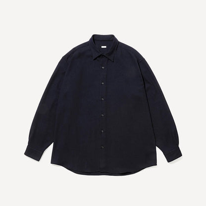 WOOL REGULAR COLLAR SHIRT