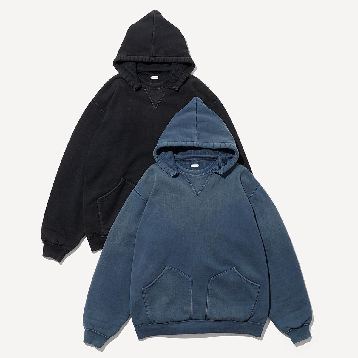 VINTAGE ATTACHED HOOD SWEAT PARKA