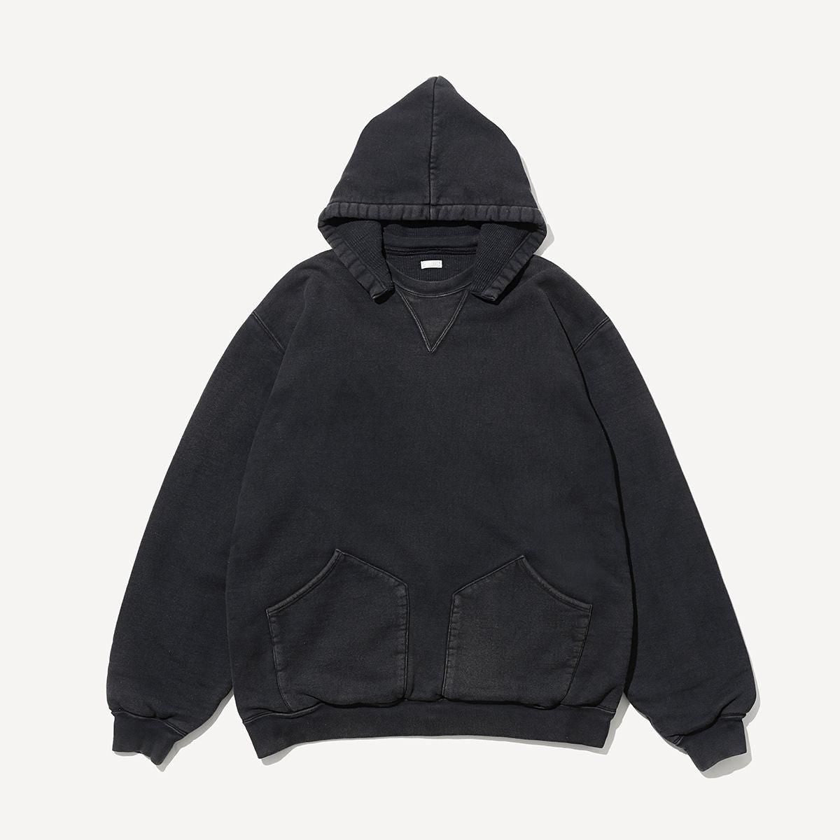 VINTAGE ATTACHED HOOD SWEAT PARKA