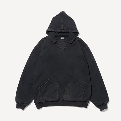 VINTAGE ATTACHED HOOD SWEAT PARKA