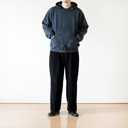 VINTAGE ATTACHED HOOD SWEAT PARKA