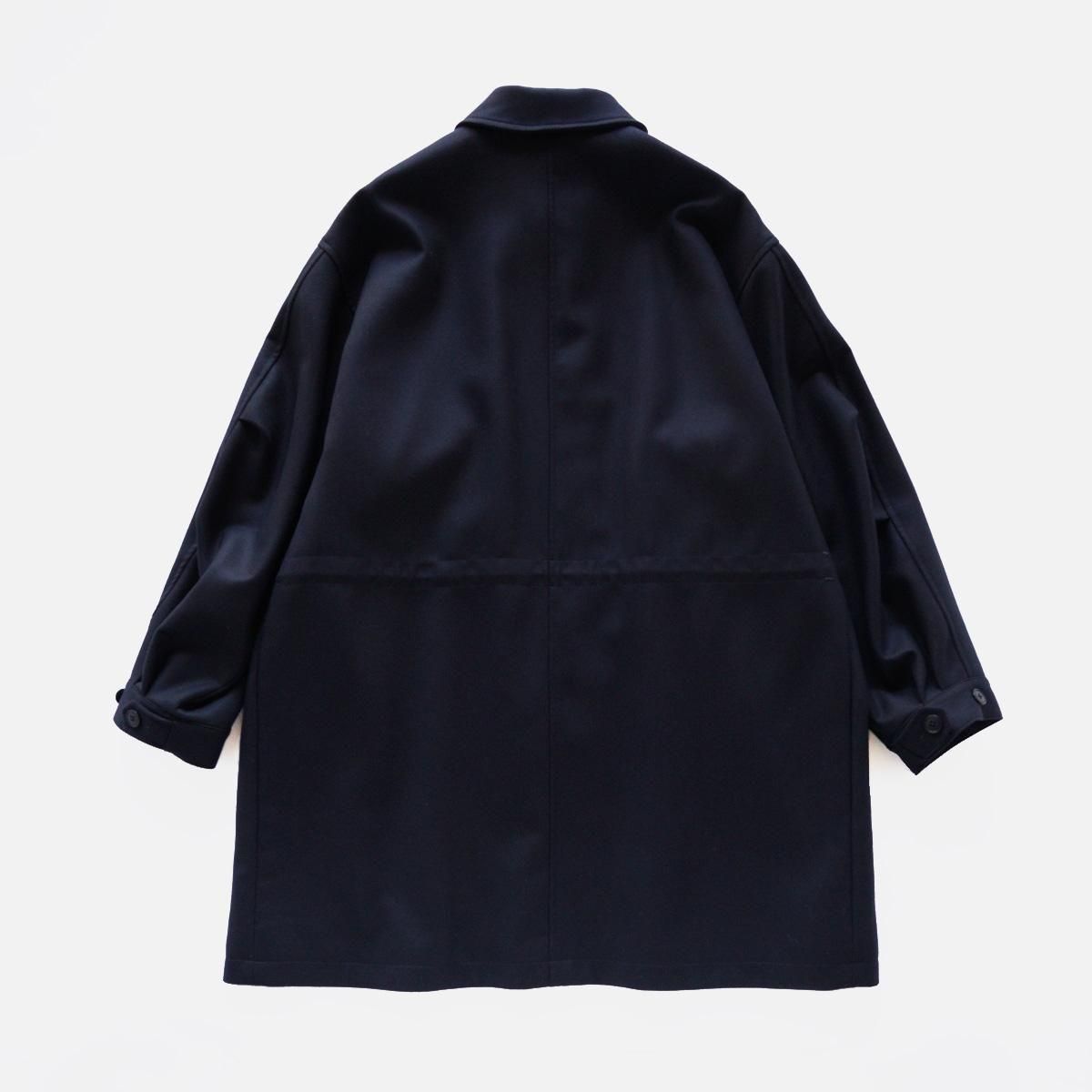 SUPER FINE LIGHT MELTON B/C FIELD COAT