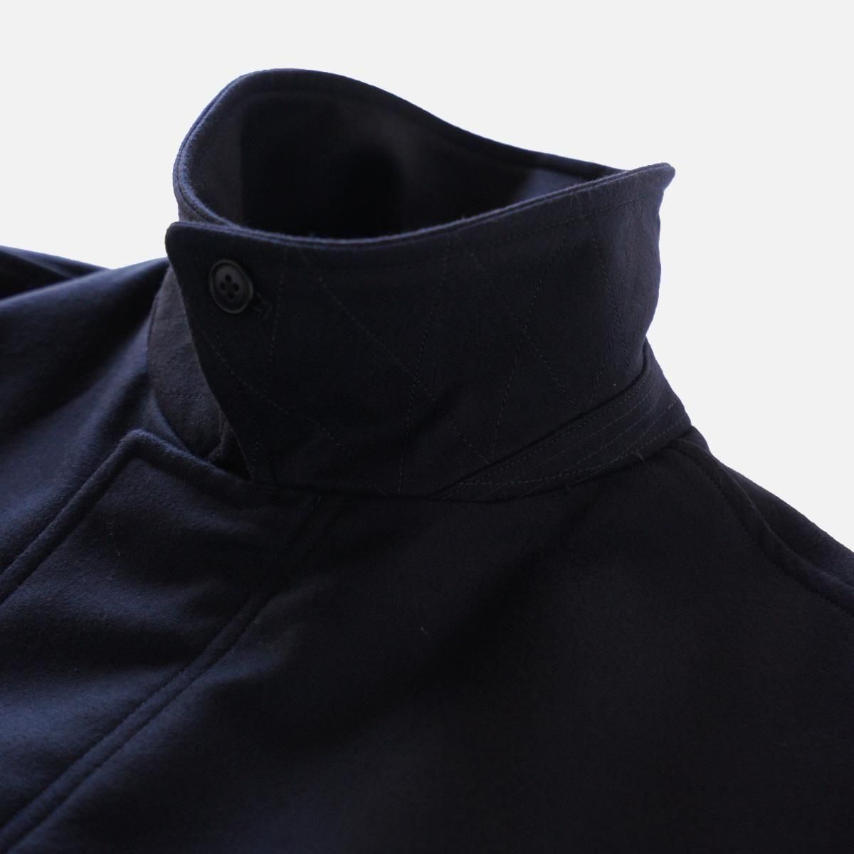 SUPER FINE LIGHT MELTON B/C FIELD COAT