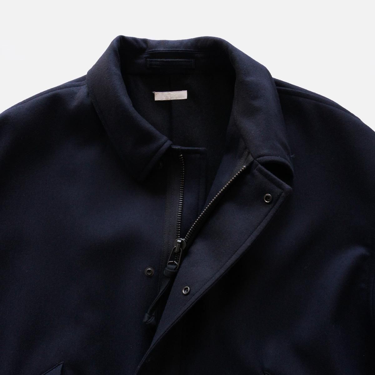 SUPER FINE LIGHT MELTON B/C FIELD COAT