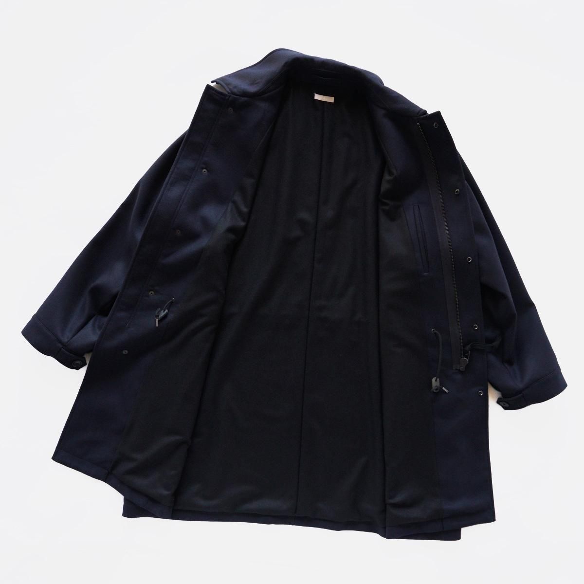 SUPER FINE LIGHT MELTON B/C FIELD COAT