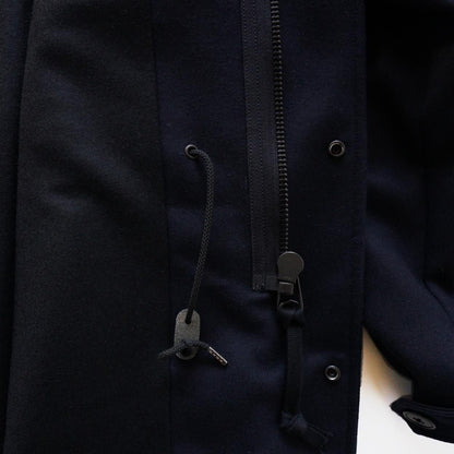 SUPER FINE LIGHT MELTON B/C FIELD COAT