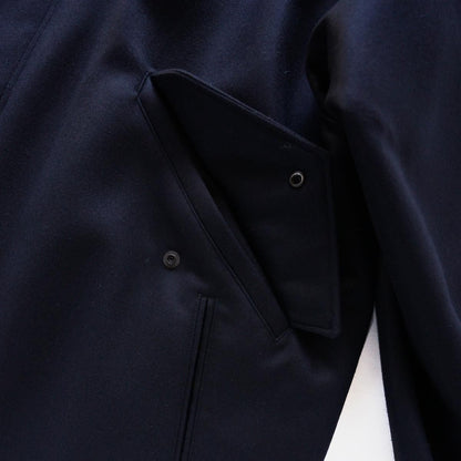 SUPER FINE LIGHT MELTON B/C FIELD COAT