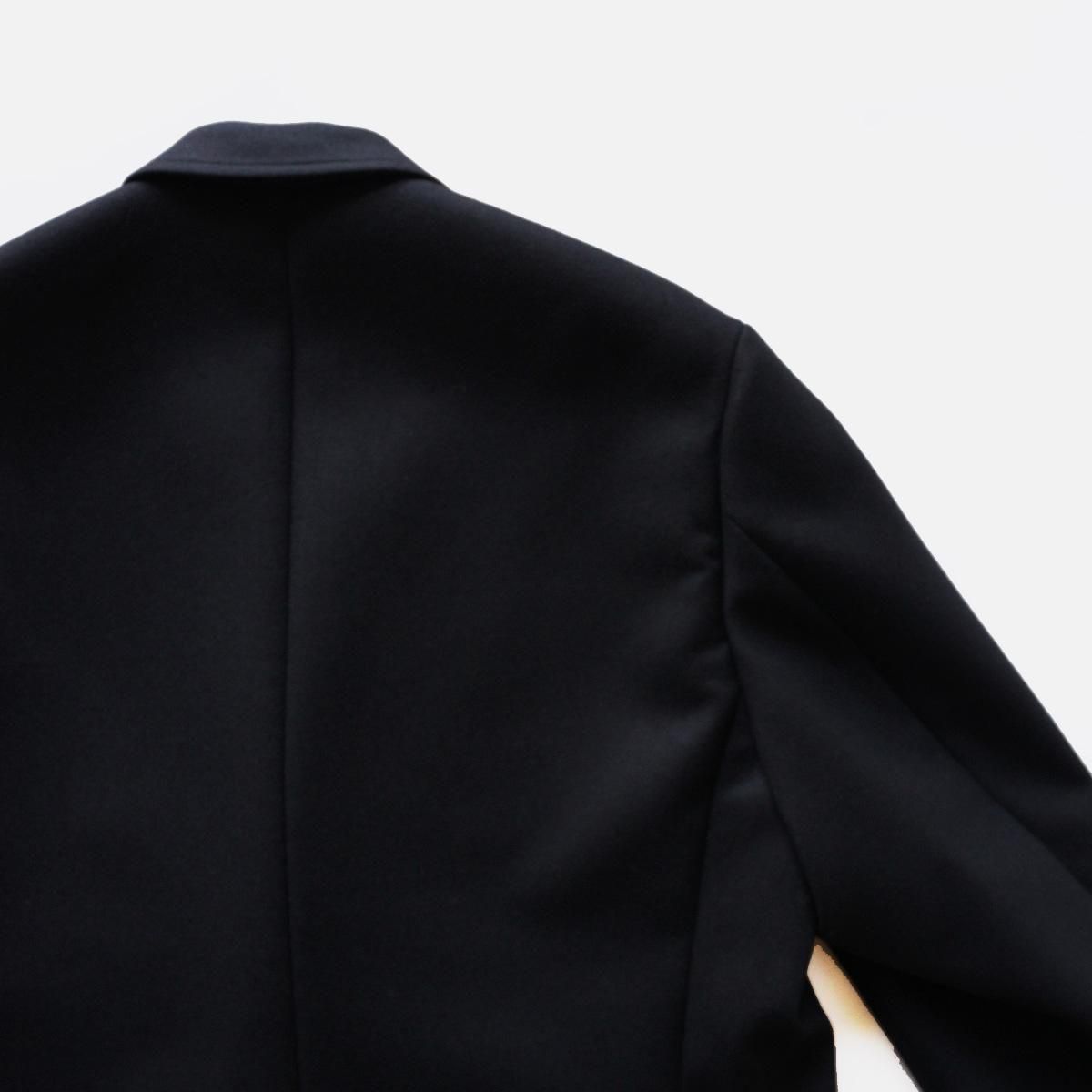 SUPER FINE LIGHT MELTON DB JKT (BLACK)