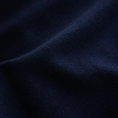 Wool denim wide
