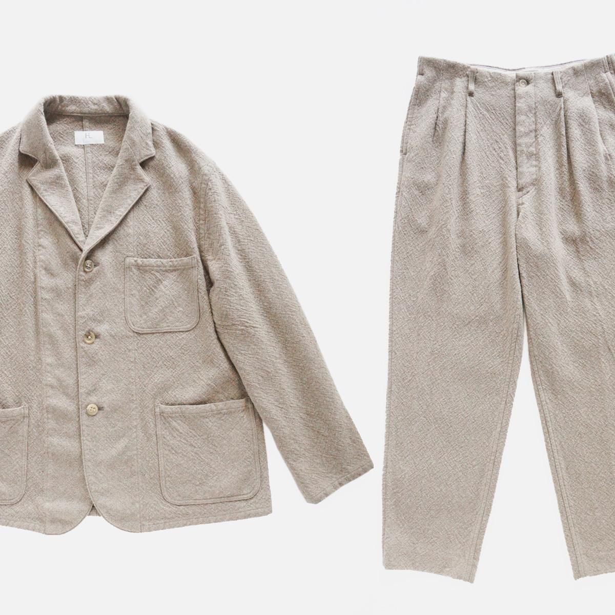 RIGIDCASHMERE WORKJACKET + RIGIDCASHMERE WORKPANTS