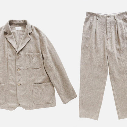 RIGIDCASHMERE WORKJACKET + RIGIDCASHMERE WORKPANTS