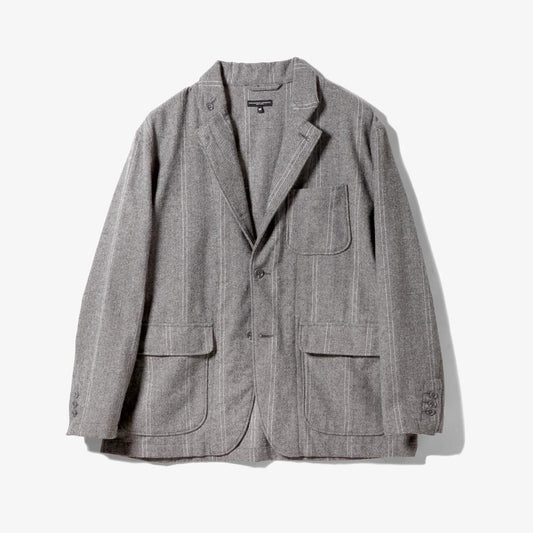 LOITER JACKET - WOOL STRIPED HB