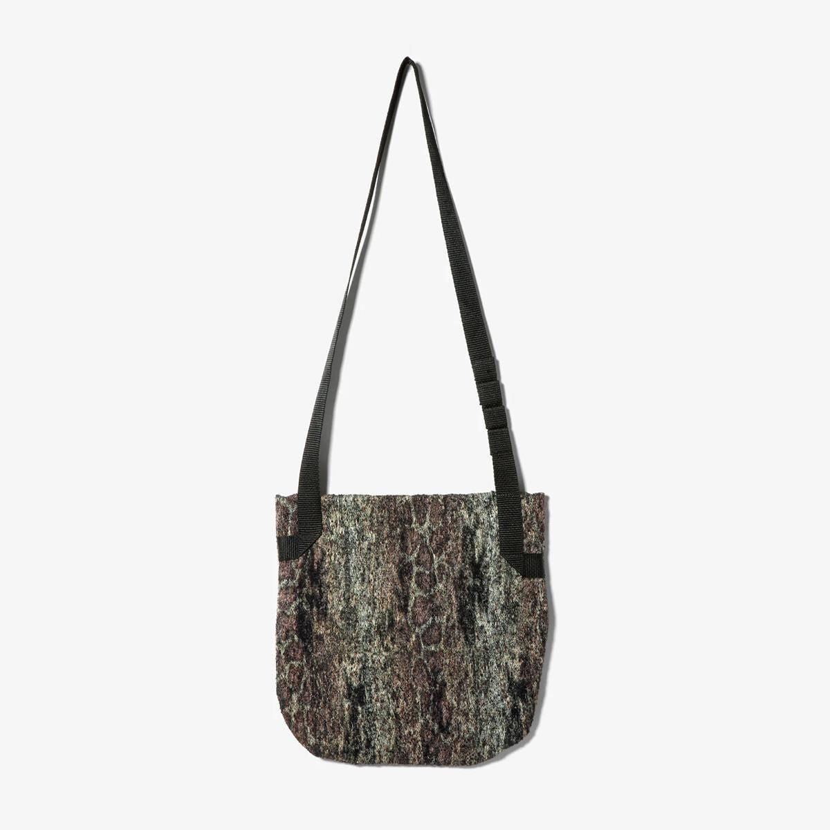 SHOULDER POUCH - WOOD CAMO JACQUARD