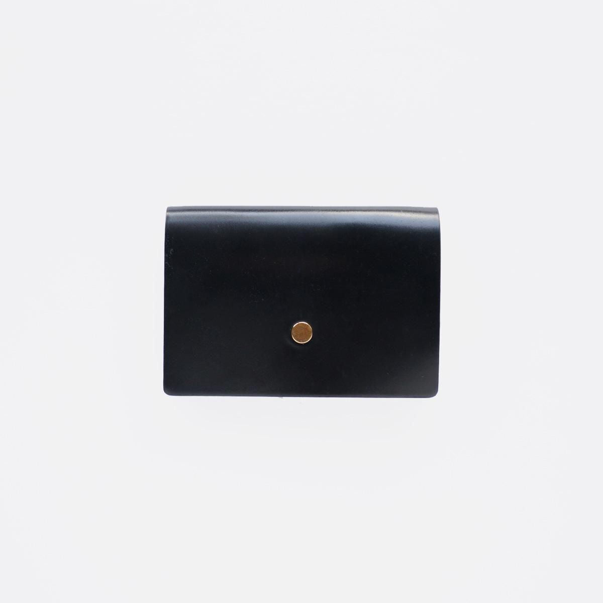 CHANGE PURSE /BLACK×BROWN