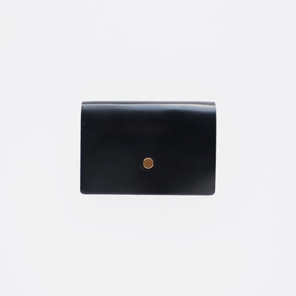 CHANGE PURSE /BLACK×BROWN