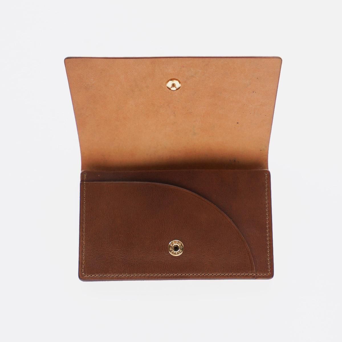 CARD CASE / CIGAR×BROWN
