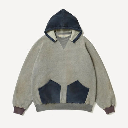 VINTAGE ATTACHED HOOD SWEAT PARKA