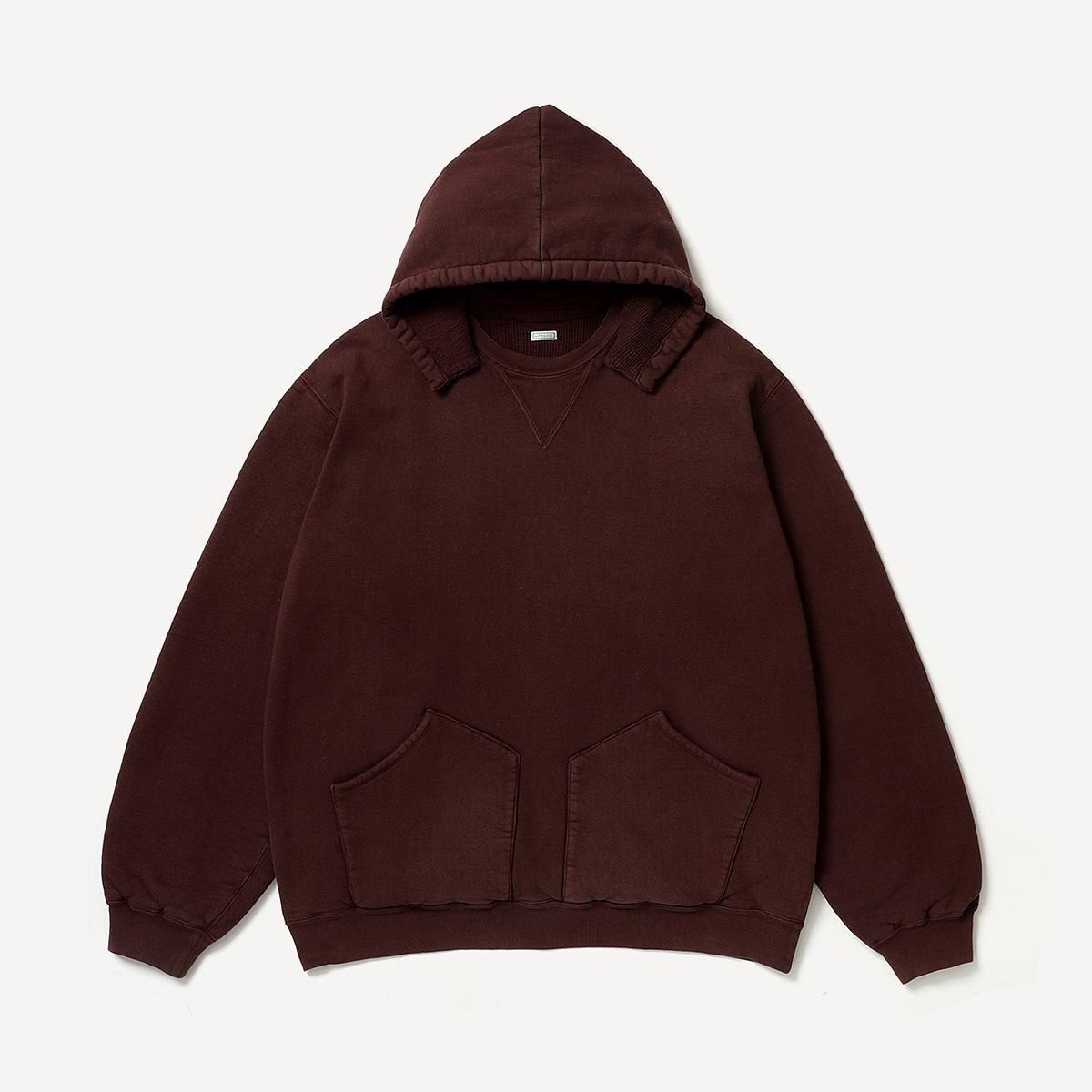 VINTAGE ATTACHED HOOD SWEAT PARKA