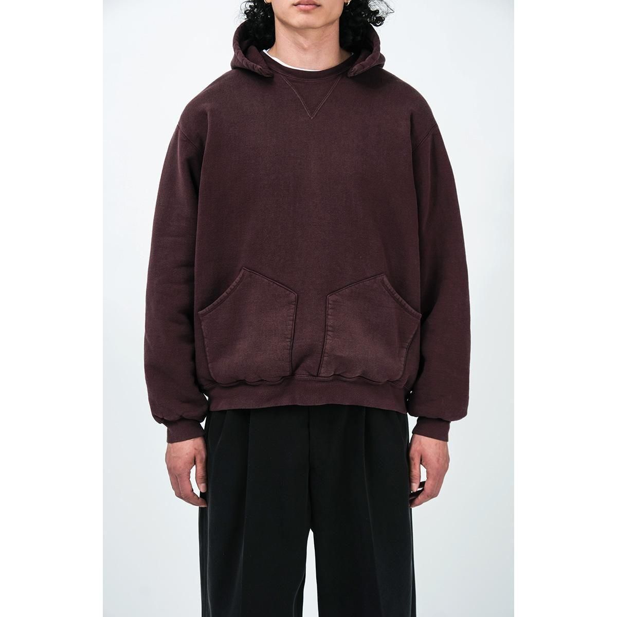VINTAGE ATTACHED HOOD SWEAT PARKA