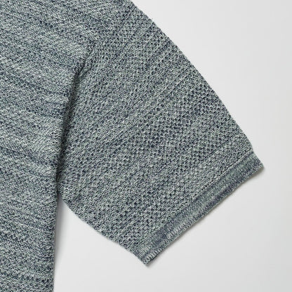 L/C TUCK STITCH KNIT TEE