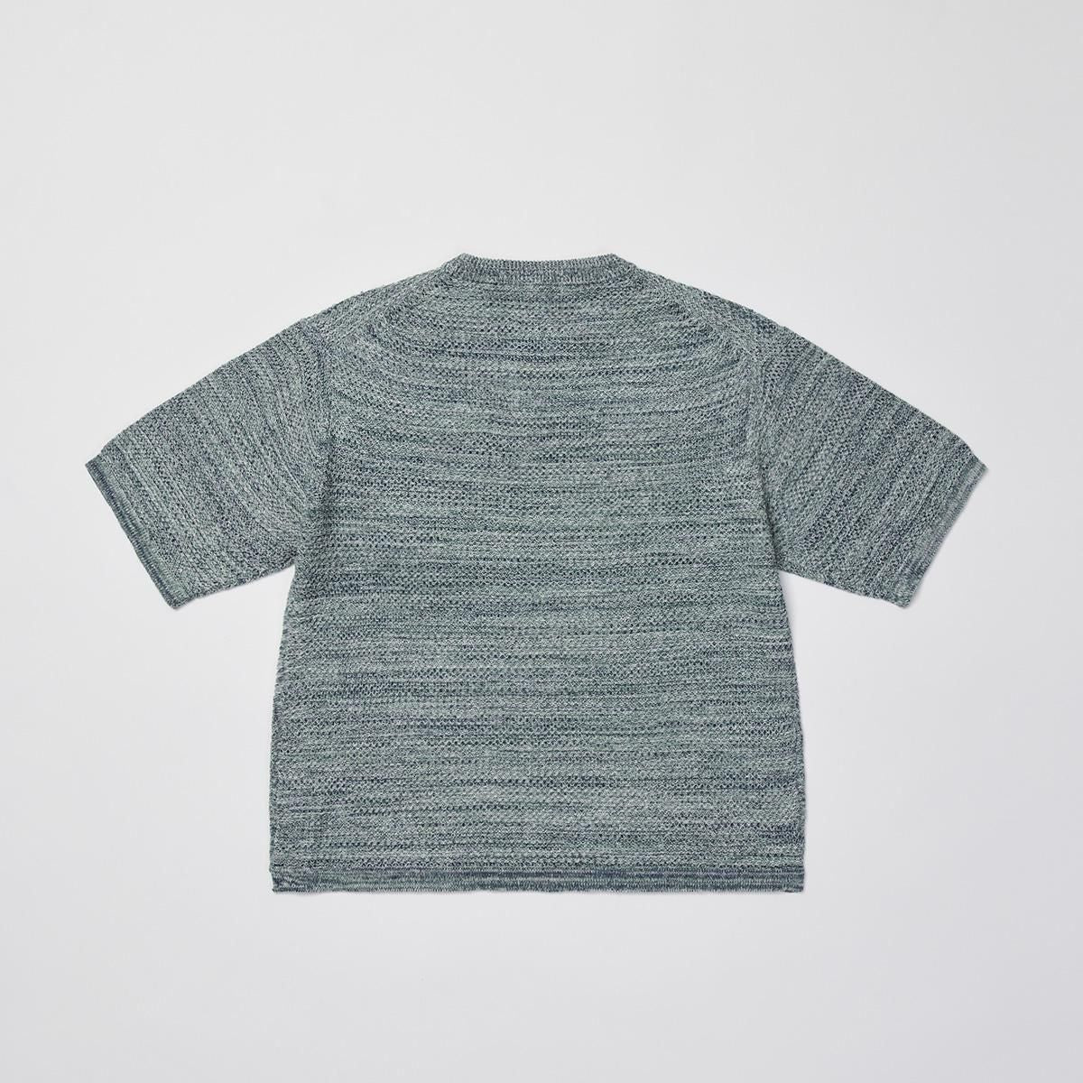 L/C TUCK STITCH KNIT TEE