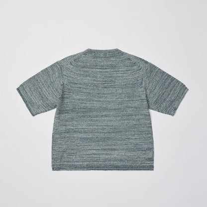 L/C TUCK STITCH KNIT TEE