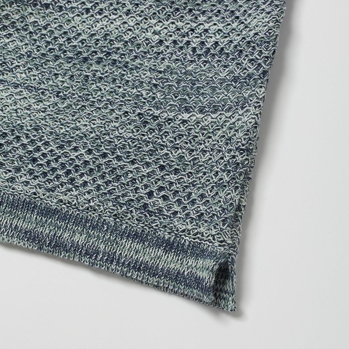 L/C TUCK STITCH KNIT TEE