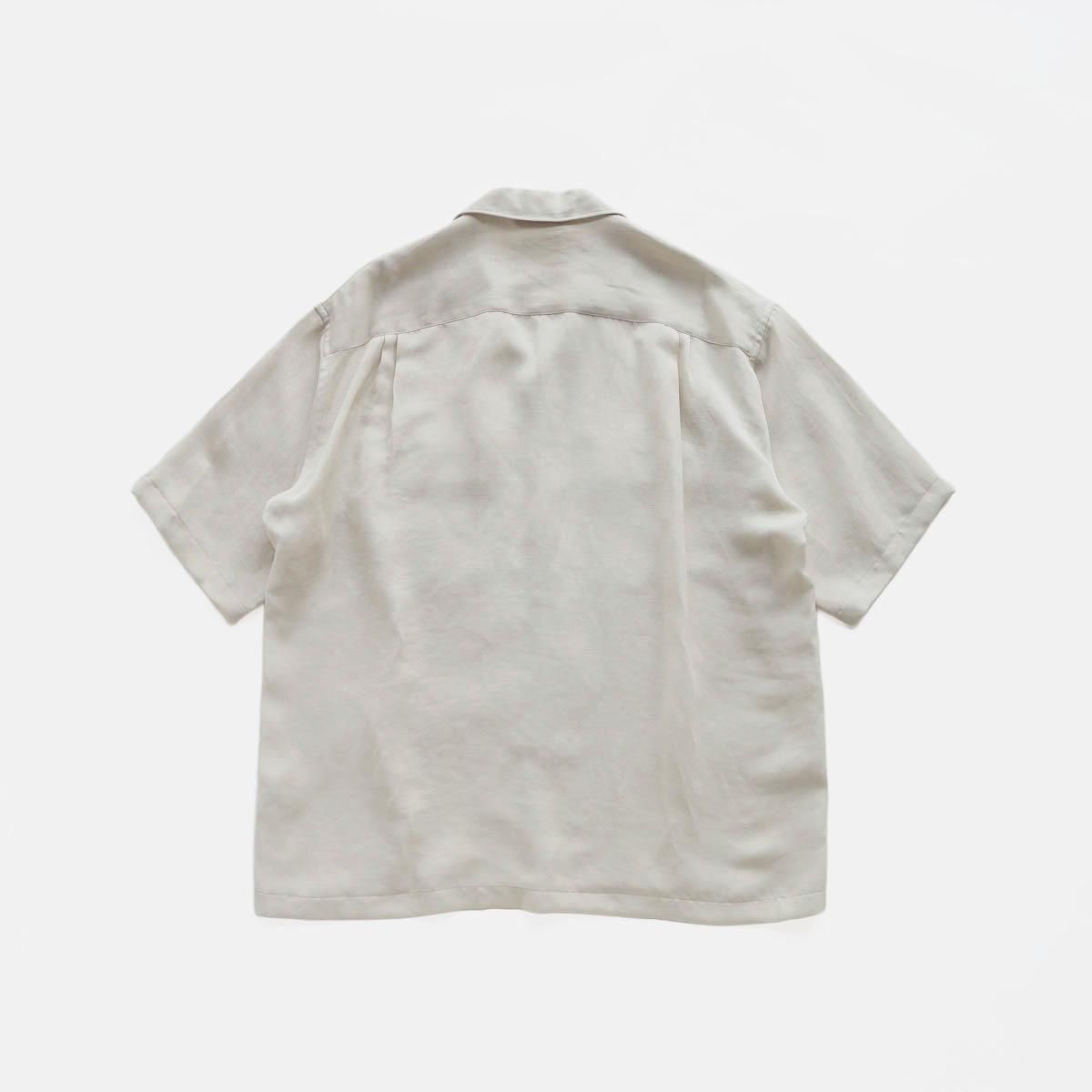 TA/R/L TWILL OPEN COLLAR SHIRT