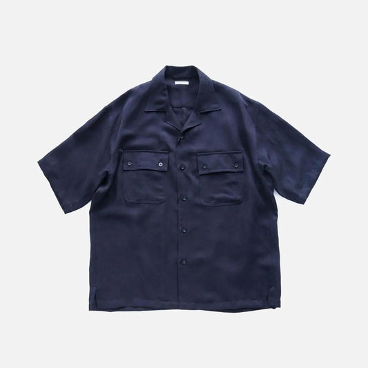 TA/R/L TWILL OPEN COLLAR SHIRT