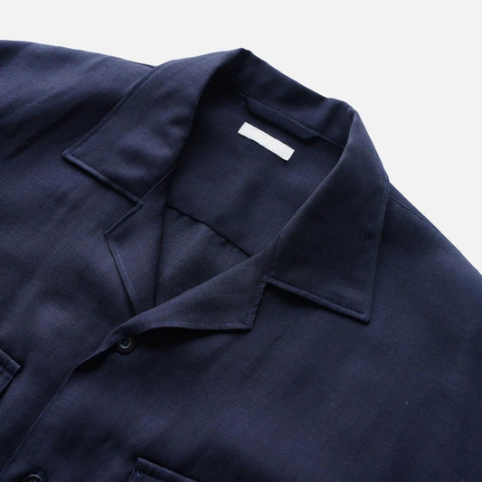 TA/R/L TWILL OPEN COLLAR SHIRT
