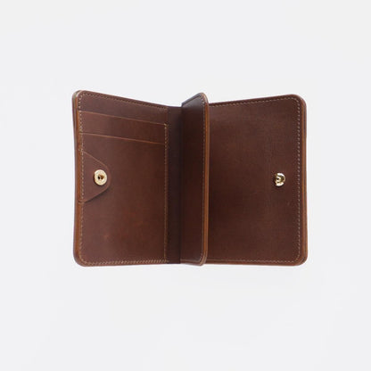 POST WALLET /NAVY×BROWN