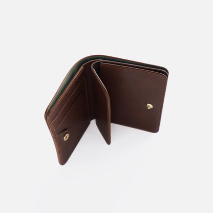 POST WALLET /NAVY×BROWN