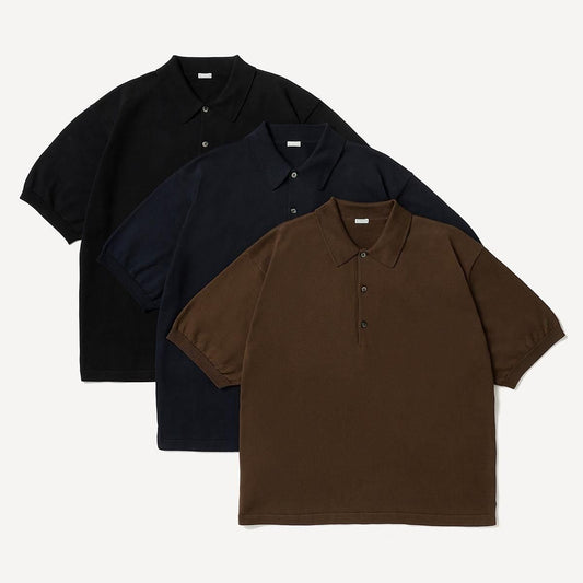 COTTON KNIT S/S POLO SHIRT