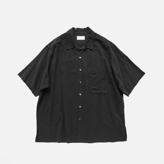 SILKCOTTON NEP OPEN COLLAR SHIRTS