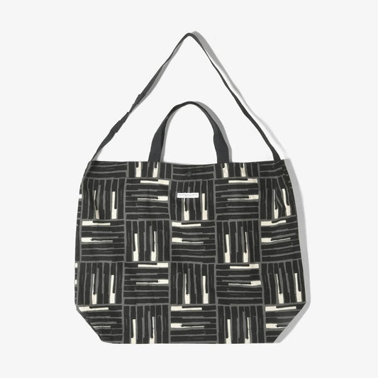 CARRY ALL TOTE - COTTON TILE PRINT CANVAS